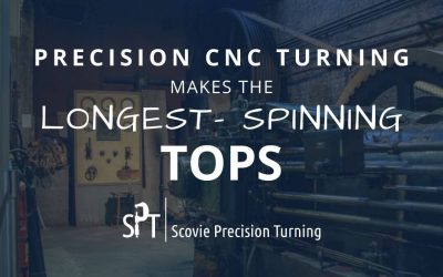 Precision CNC turning makes the longest spinning tops