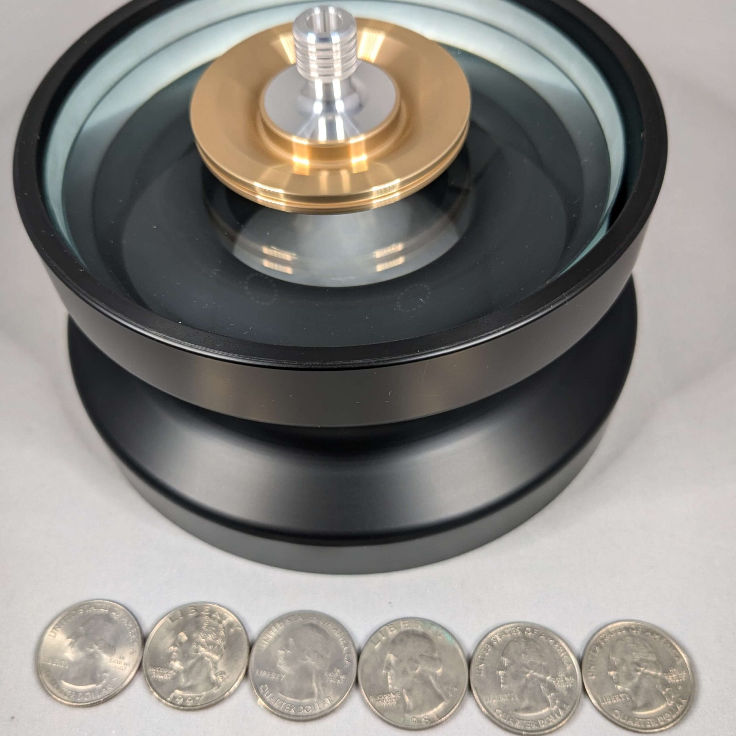 thumbnail image 2 of Cool Carry 3.54"Spinning Top Base Rounded By Silicone, Helps 2 of 9