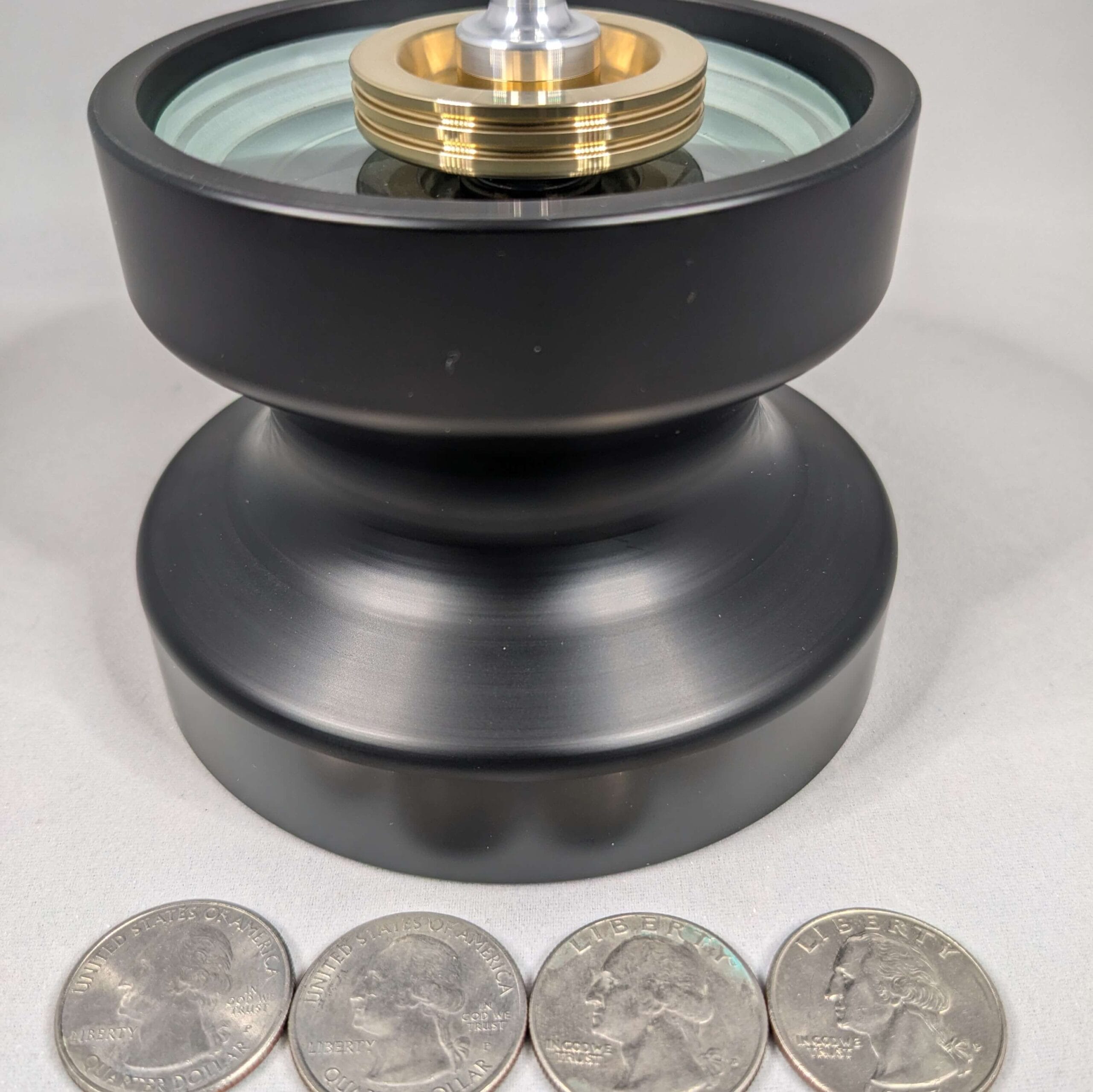 thumbnail image 2 of Cool Carry 3.54"Spinning Top Base Rounded By Silicone, Helps 2 of 9